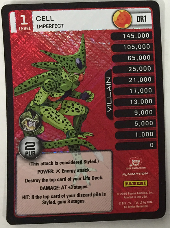 Cell, Imperfect DR1 (REGULAR FOIL)