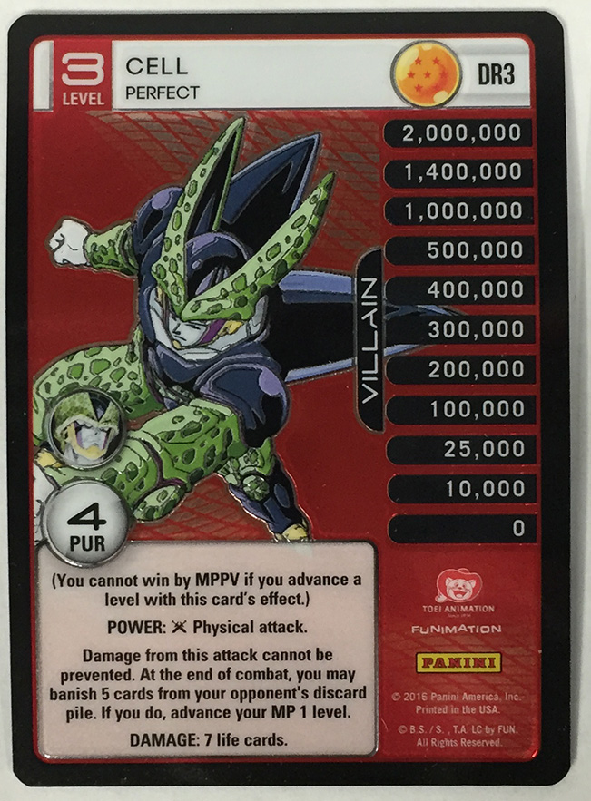 Cell, Perfect DR3 (HI TECH FOIL)