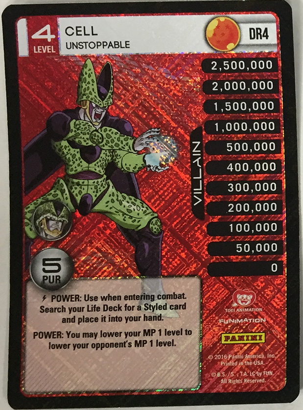 Cell, Unstoppable DR4 (REGULAR FOIL)