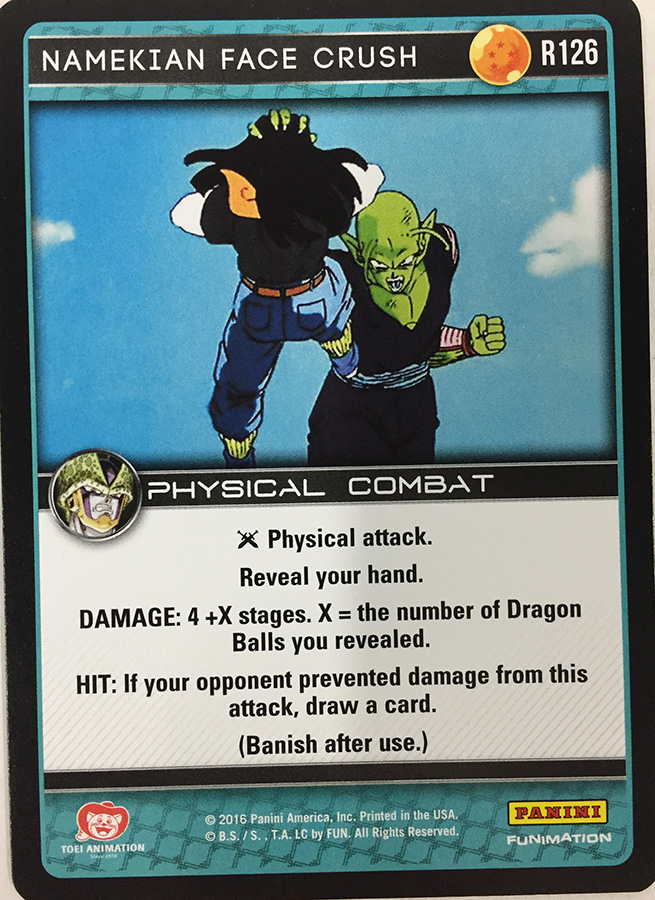 Namekian Face Crush (FOIL)