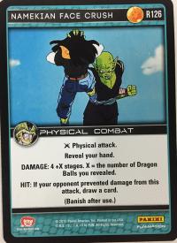 dragonball z perfection namekian face crush foil