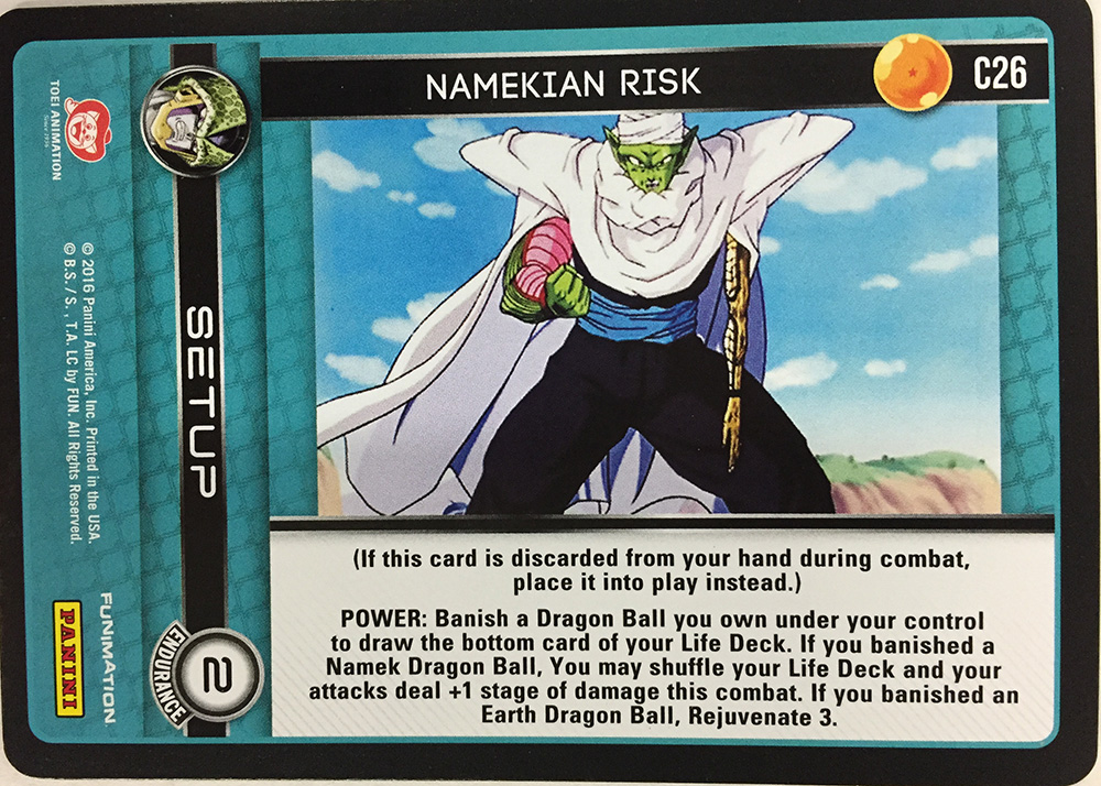 Namekian Risk