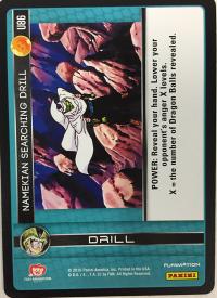 dragonball z perfection namekian searching drill foil