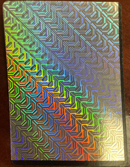 Blank Error Foil Card