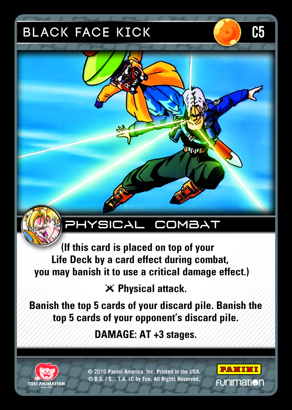 Black Face Kick (FOIL)