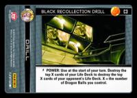 dragonball z vengeance black recollection drill foil