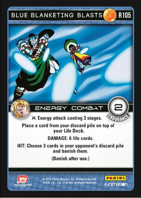 Blue Blanketing Blasts (FOIL)