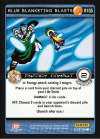 dragonball z vengeance blue blanketing blasts foil