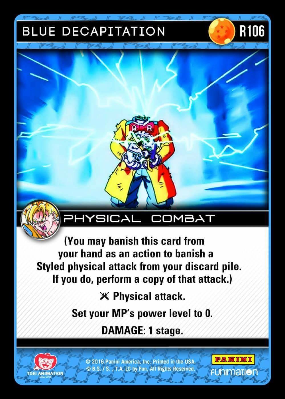 Blue Decapitation (FOIL)