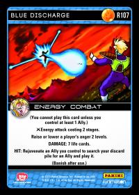 dragonball z vengeance blue discharge foil