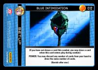 dragonball z vengeance blue intimidation foil