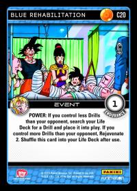 dragonball z vengeance blue rehabilitation foil