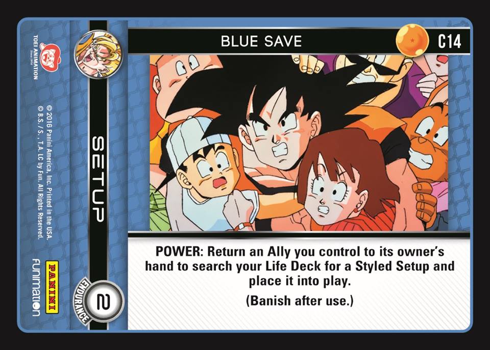 Blue Save (FOIL)