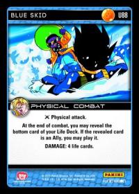 dragonball z vengeance blue skid foil