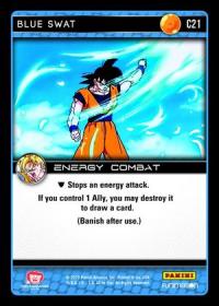 dragonball z vengeance blue swat foil