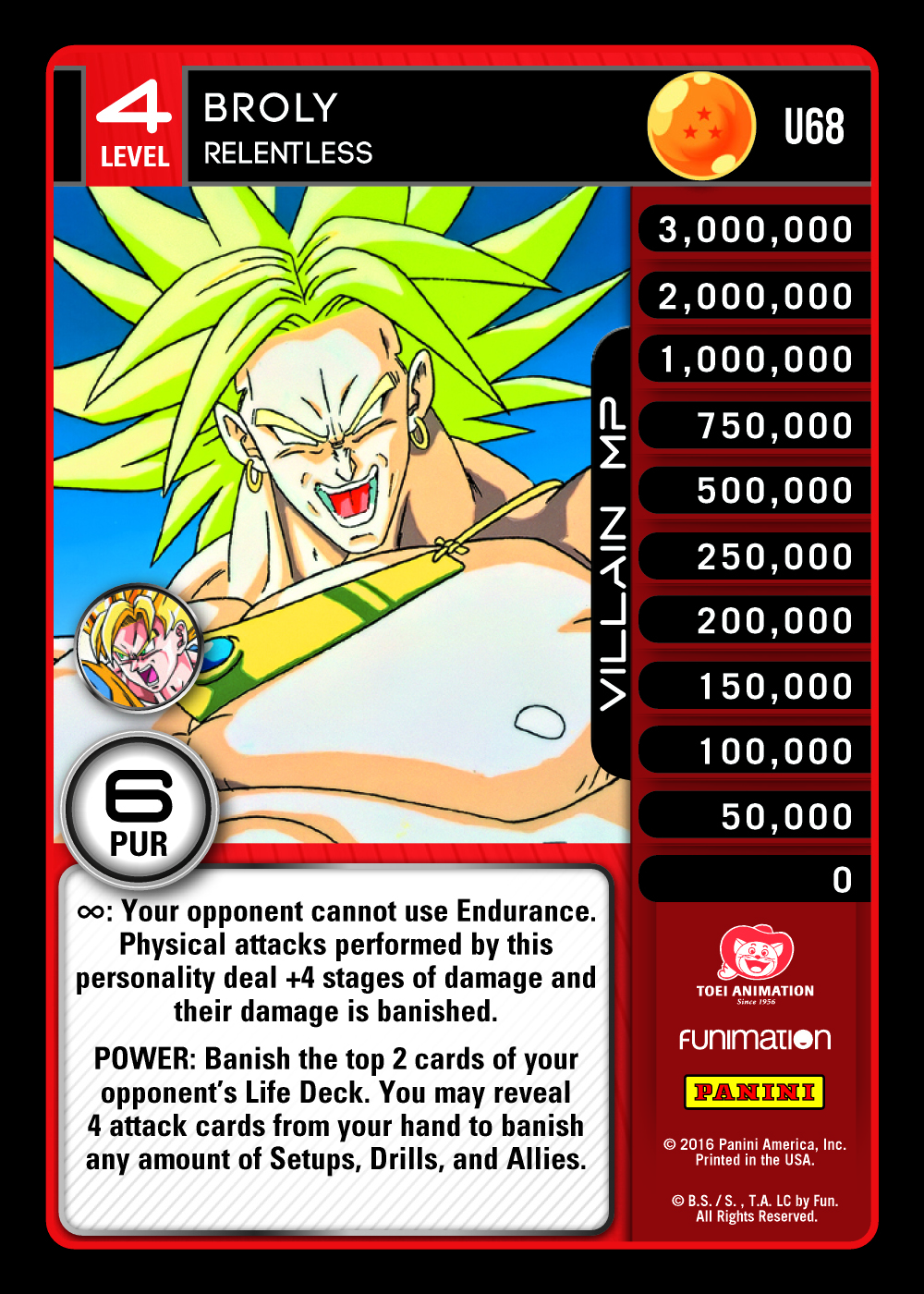 Broly - Relentless (FOIL)