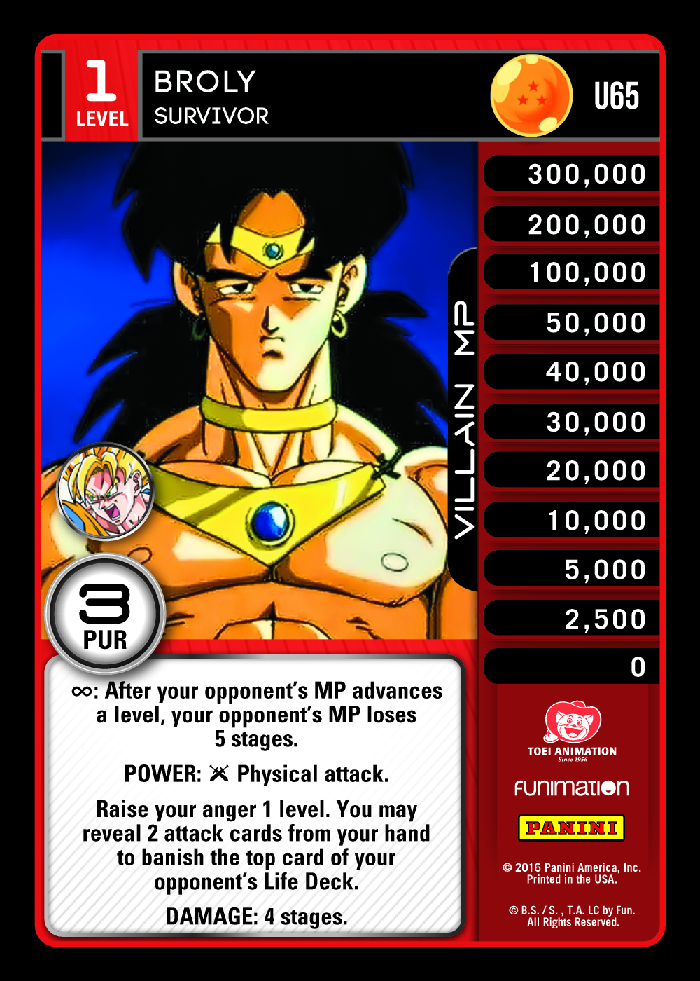 Broly - Survivor (FOIL)