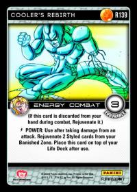 dragonball z vengeance cooler s rebirth foil