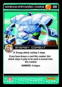 dragonball z vengeance namekian empowered charge foil