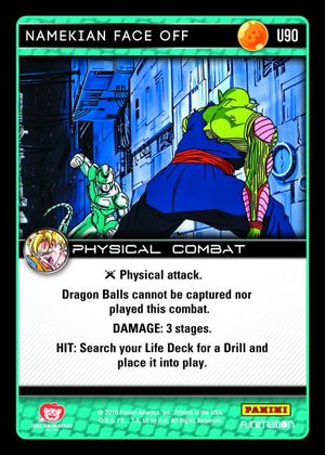 Namekian Face Off (FOIL)