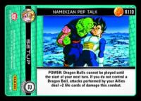 dragonball z vengeance namekian pep talk foil