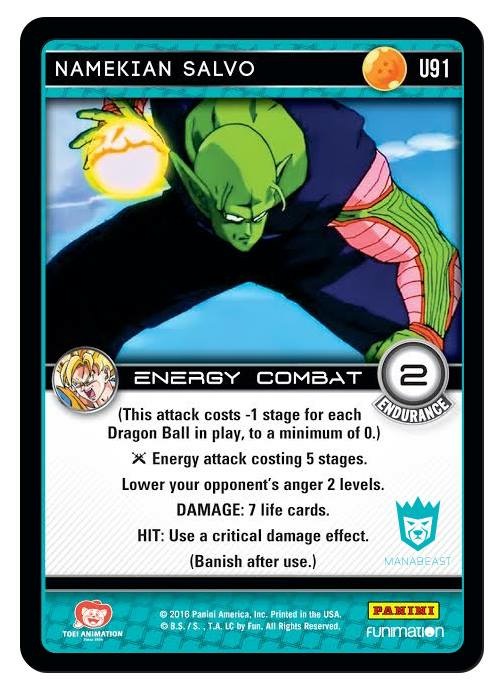 Namekian Salvo (FOIL)