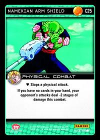 dragonball z vengeance namikian arm shield foil