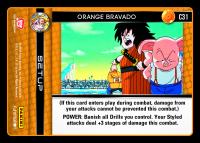 dragonball z vengeance orange bravado foil