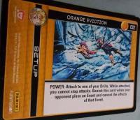 dragonball z vengeance orange eviction foil