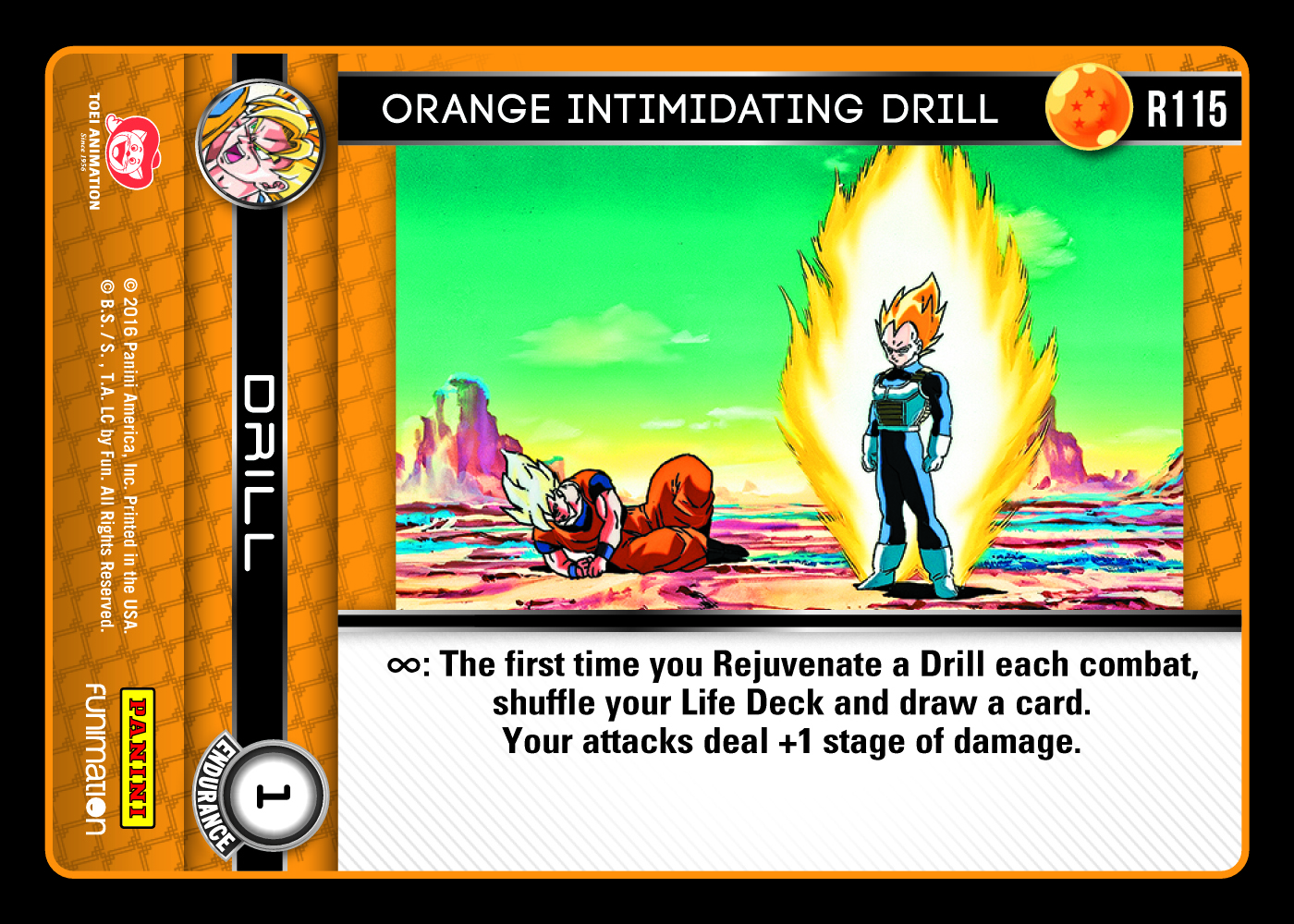 Orange Intimidating Drill (FOIL)