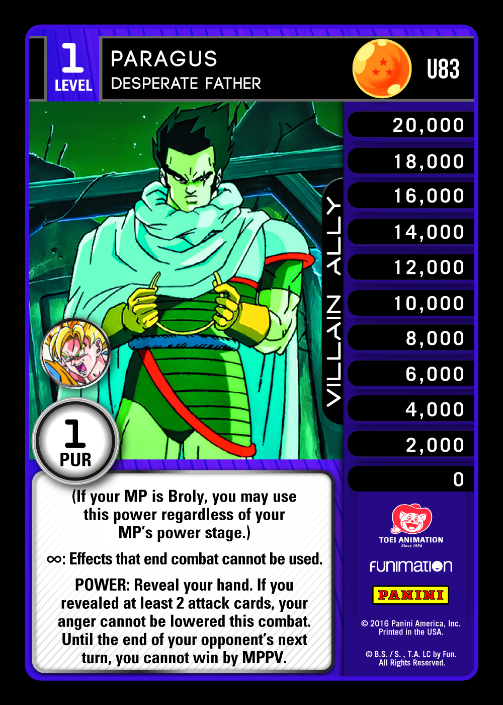 Paragus - Desperate Father (FOIL)