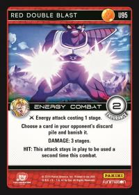 dragonball z vengeance red double blast foil