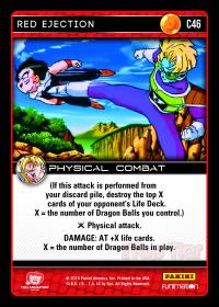 dragonball z vengeance red ejection foil