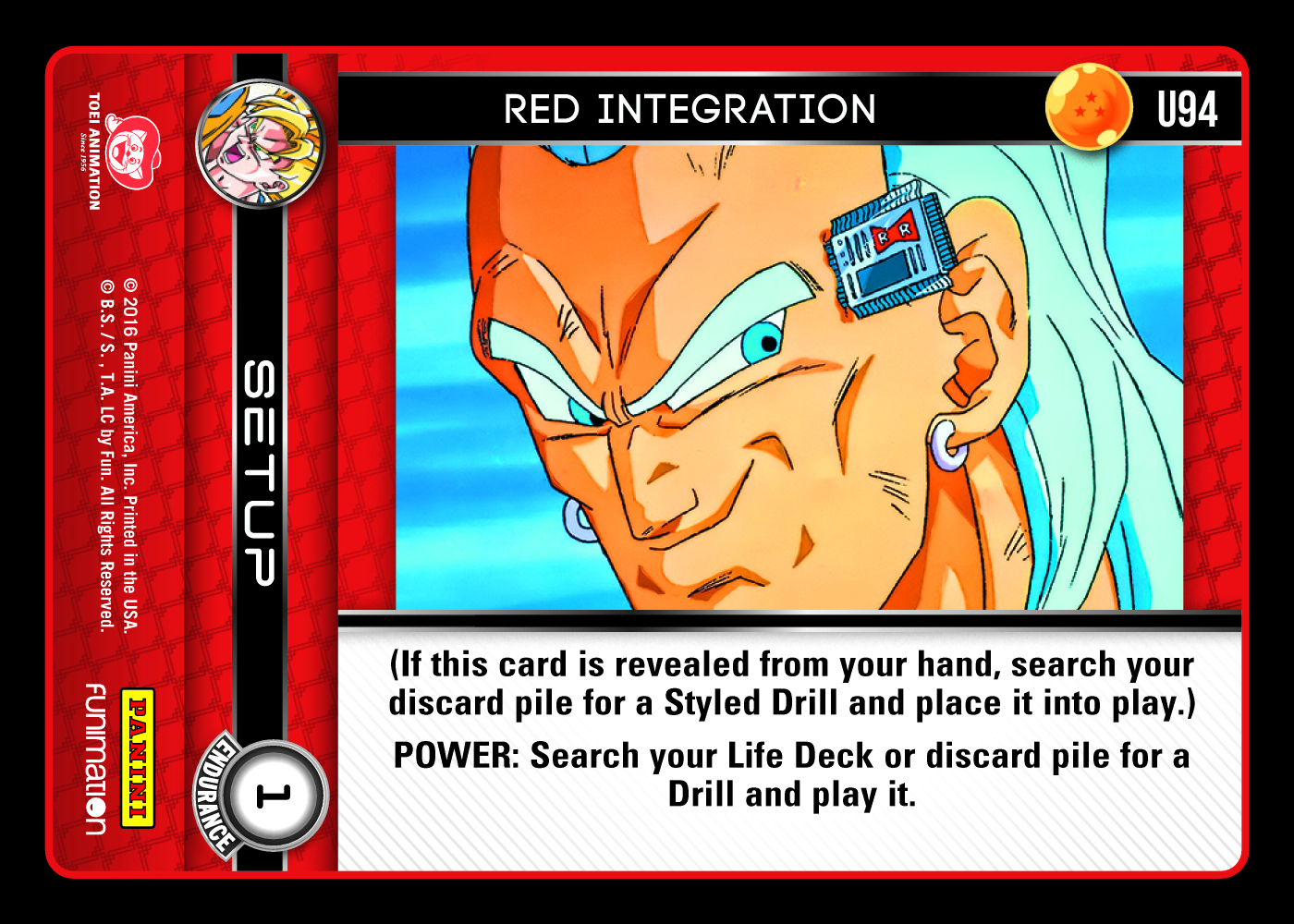 Red Integration (FOIL)