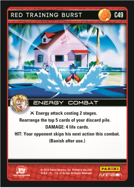 Red Training Burst