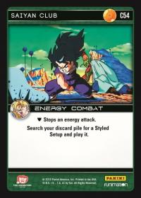 dragonball z vengeance saiyan club foil 2