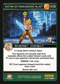 dragonball z vengeance saiyan extinguishing blast foil