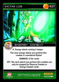 dragonball z vengeance saiyan lob foil