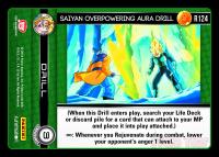 dragonball z vengeance saiyan overpowering aura drill foil