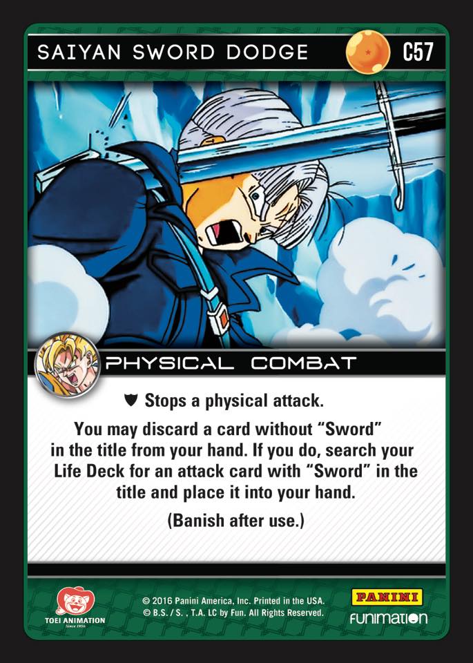 Saiyan Sword Dodge (FOIL)