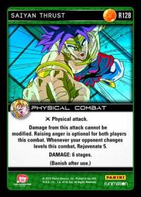 dragonball z vengeance saiyan thrust foil