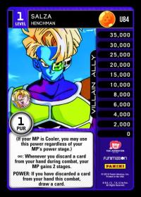 dragonball z vengeance salza henchman foil