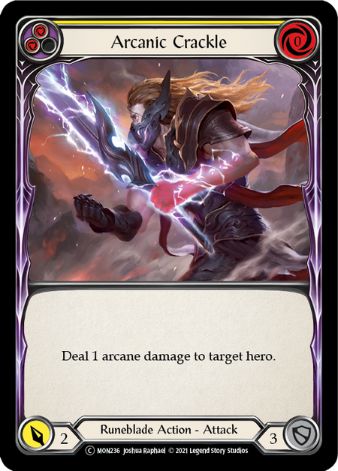 Arcanic Crackle (Yellow) - MON