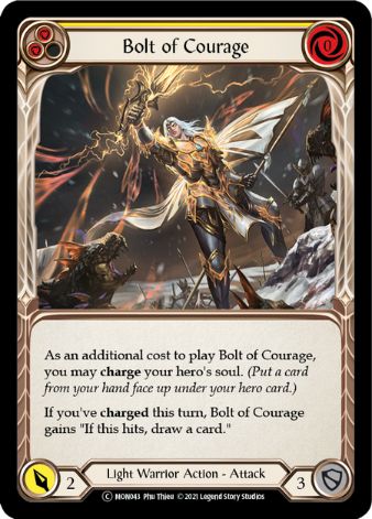 Bolt of Courage (Yellow) - MON