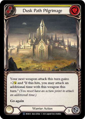 Dusk Path Pilgrimage (Yellow) - MON