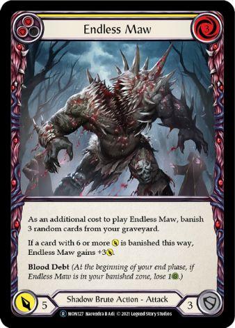 Endless Maw (Yellow) - MON