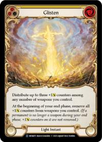 flesh and blood 4monarch glisten yellow mon