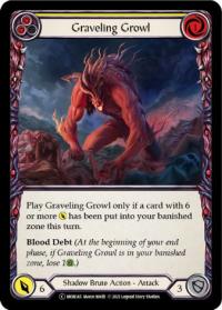 flesh and blood 4monarch graveling growl yellow mon