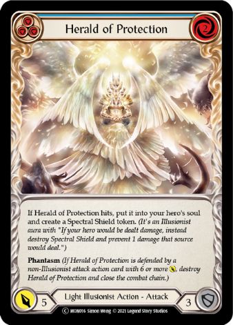 Herald of Protection (Blue) - MON