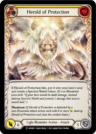 Herald of Protection (Yellow) - MON
